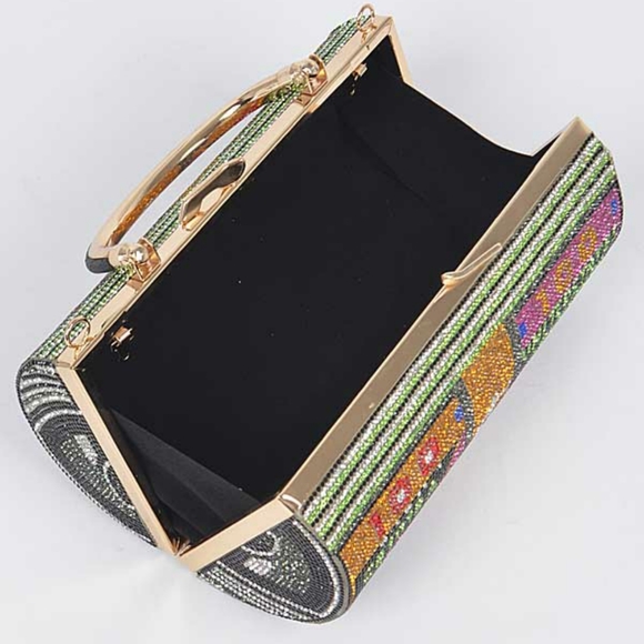 Money Rhinestone Bag - Picture 2 of 4